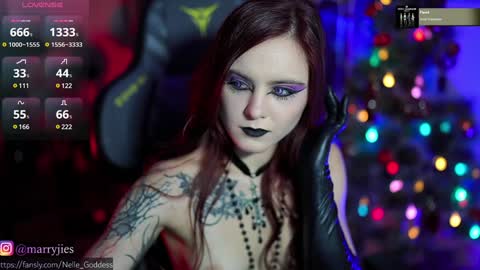 Snapshot of nelle_ chatting on December 29, 10:23 am online show from December 29, 10:23 am