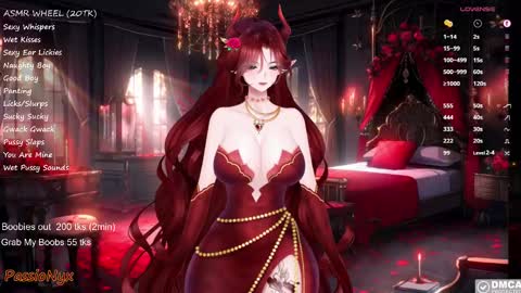 Succubus Nyx online show from February 3, 2:03 am