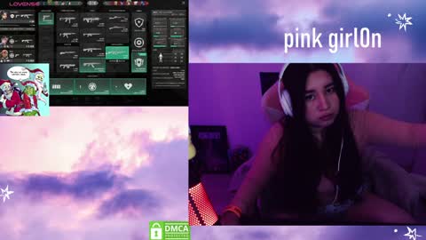 Snapshot of pink_girl0n chatting on December 10, 8:08 am Kitty online show from December 10, 8:08 am