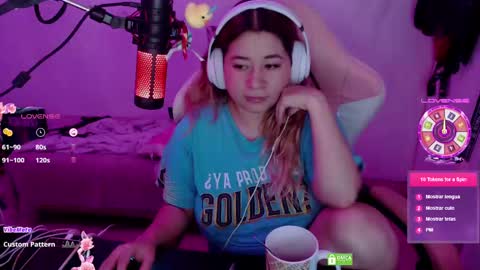 Snapshot of pink_girl0n chatting on February 22, 9:34 am Kitty online show from February 22, 9:34 am
