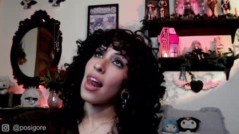Snapshot of posigore chatting on January 24, 10:19 pm Anna Goth independient model online show from January 24, 10:19 pm