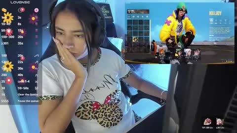 Angie  online show from February 17, 1:16 am