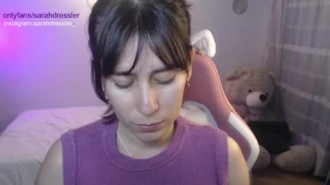 Snapshot of sarahdressler chatting on February 25, 11:26 pm sarahdressler online show from February 25, 11:26 pm