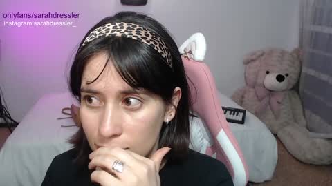 Snapshot of sarahdressler chatting on January 16, 2:09 am sarahdressler online show from January 16, 2:09 am