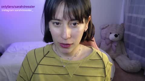 Snapshot of sarahdressler chatting on December 10, 1:32 am sarahdressler online show from December 10, 1:32 am