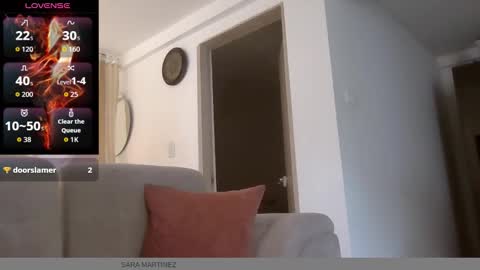 Snapshot of saramartinez100 chatting on October 20, 7:06 pm sara martinez online show from October 20, 7:06 pm