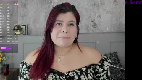 Snapshot of scarlett_grey_1 chatting on December 9, 12:56 am Scarlett online show from December 9, 12:56 am