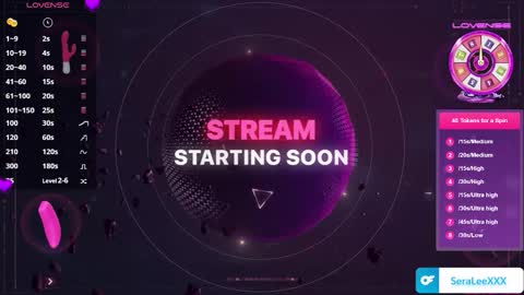 SeraLeeXXX online show from March 3, 6:25 pm