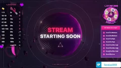 SeraLeeXXX online show from November 8, 7:19 pm