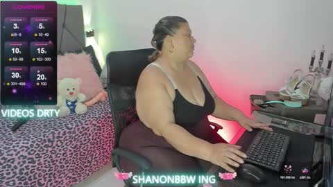SHANNONBBW online show from October 23, 3:40 pm