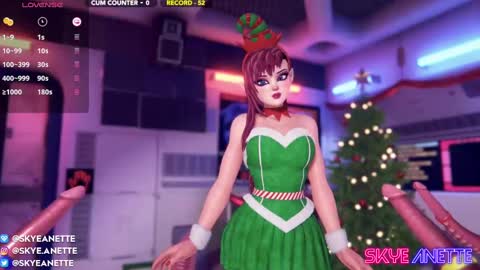 SkyeAnette online show from December 8, 2:18 am