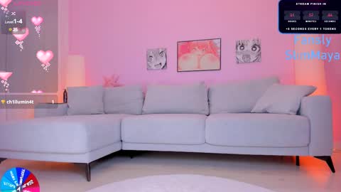 Snapshot of slimmaya chatting on February 14, 10:25 pm Maya online show from February 14, 10:25 pm