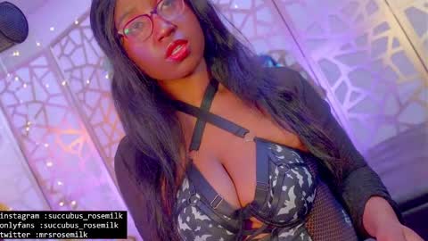 Succubus RoseMilk online show from January 21, 6:55 pm