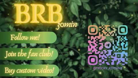 trickykitsune online show from March 27, 2:51 pm