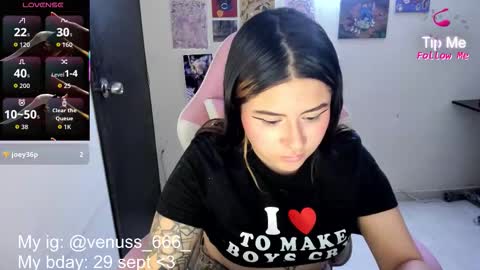   Venus  MY BDAY 29 SEPT online show from September 26, 7:55 pm