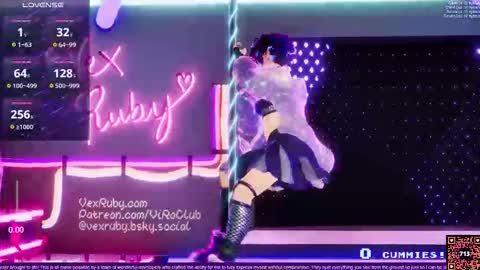 Vex Ruby online show from March 15, 12:12 am