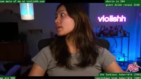 follow me on twitter violishh and ig violishh  online show from March 11, 1:10 am