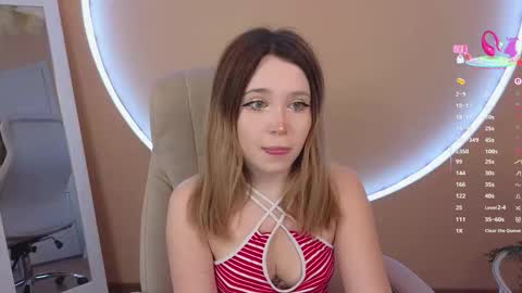 Snapshot of xohanna chatting on October 3, 7:02 am Milana online show from October 3, 7:02 am