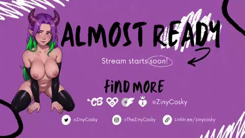 Snapshot of ziny_cosky chatting on October 8, 2:27 am Ziny Cosky online show from October 8, 2:27 am