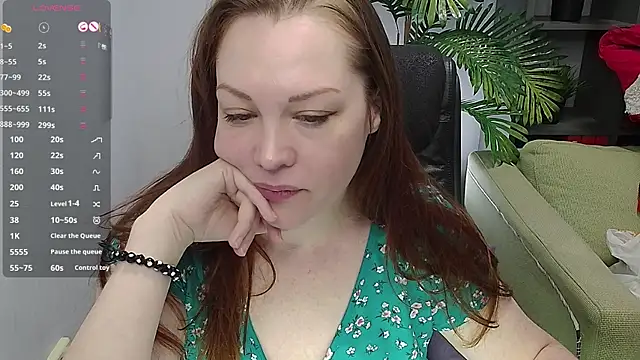 CutieGinger online show from November 21, 1:24 pm