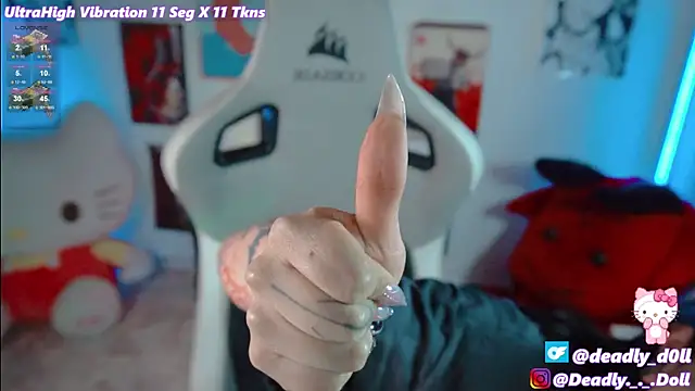 Deadly Doll online show from January 12, 10:48 pm