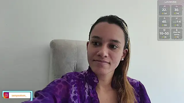 SamanthaWatson online show from October 26, 8:26 pm