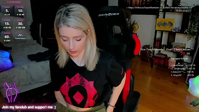 Lisaonthemoon online show from February 11, 6:31 pm