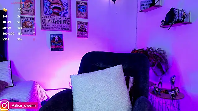 Aliceowenn online show from October 11, 9:39 pm