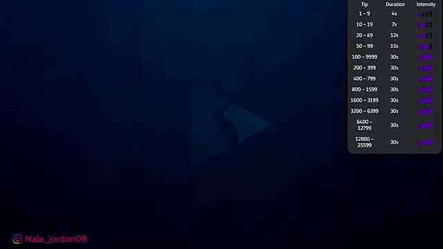 Nala j8 online show from June 23, 10:57 am