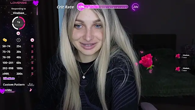 Amelia55555 online show from November 10, 2:12 pm