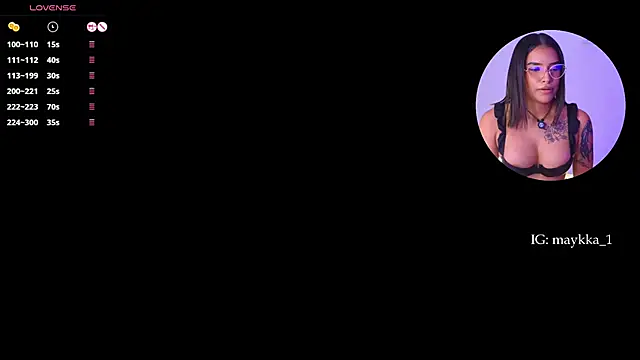 maykka online show from November 24, 11:40 pm