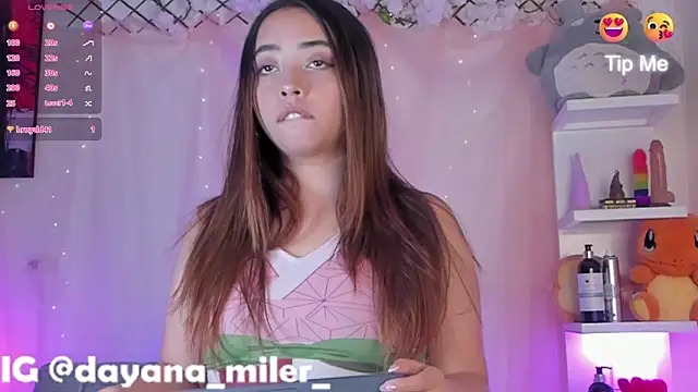 Snapshot of _dayana_miler chatting on October 8, 1:43 am dayana miler online show from October 8, 1:43 am
