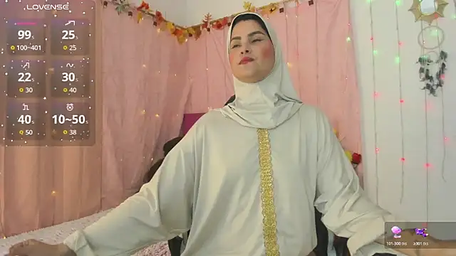 AishaAmin  online show from February 12, 12:18 pm