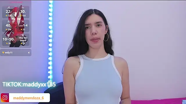 MaddyMendozaxx online show from February 22, 12:33 am