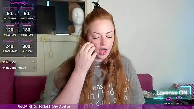 aaprill online show from November 15, 8:15 am