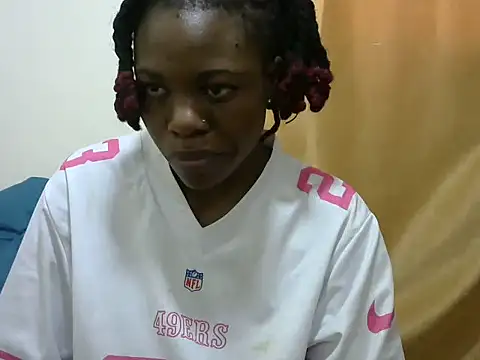Snapshot of Ebony_jojo chatting on September 20, 6:34 am Ebony jojo online show from September 20, 6:34 am