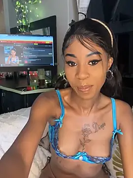 Snapshot of Dime-__ chatting on October 12, 8:22 pm Dime- online show from October 12, 8:22 pm