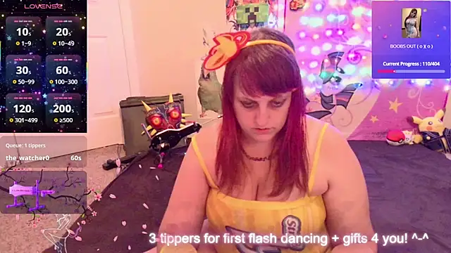 BabyZelda online show from March 16, 5:10 am