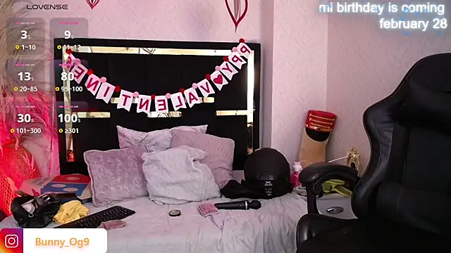 Bunny O online show from February 22, 6:47 am