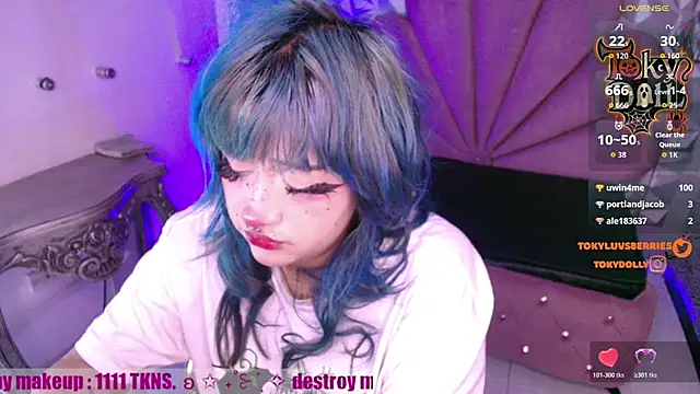 toky doll online show from October 21, 9:08 pm