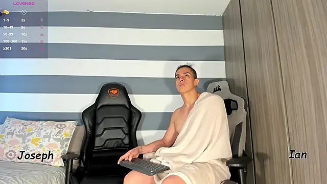 ianandjosephx online show from January 13, 1:59 pm