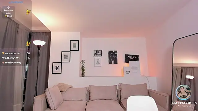 natta cortes online show from October 24, 11:56 pm