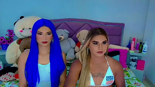 party duo trans online show from November 9, 5:20 pm