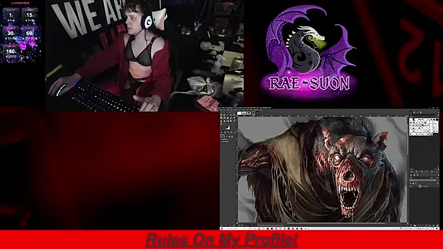 Rae-Suon online show from November 28, 4:15 am