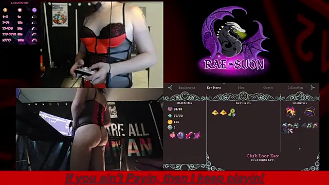 Snapshot of Rae-Suon chatting on September 20, 2:54 am Rae-Suon online show from September 20, 2:54 am