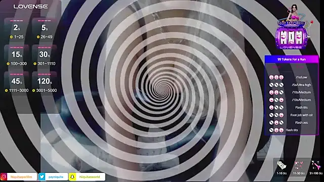 Niquitasparkles online show from April 21, 4:19 am