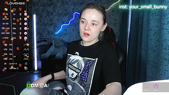 Your small bunny online show from November 8, 2:16 am