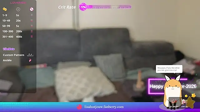 lisalustjouw online show from December 23, 9:35 am