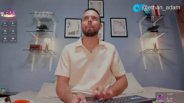 ETHAN ADAM online show from January 6, 1:09 am