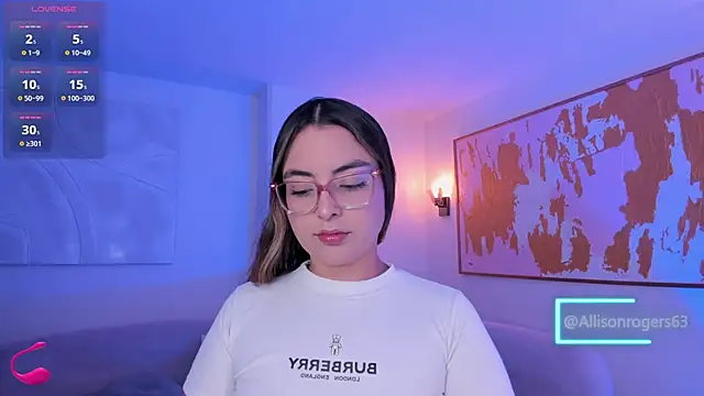 AllisonRogersX online show from April 20, 11:02 am